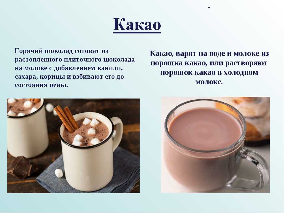 Как приготовить какао на молоке из какао порошка рецепт с фото пошагово