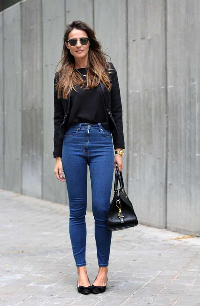 Узкие джинсы женские с чем носить фото