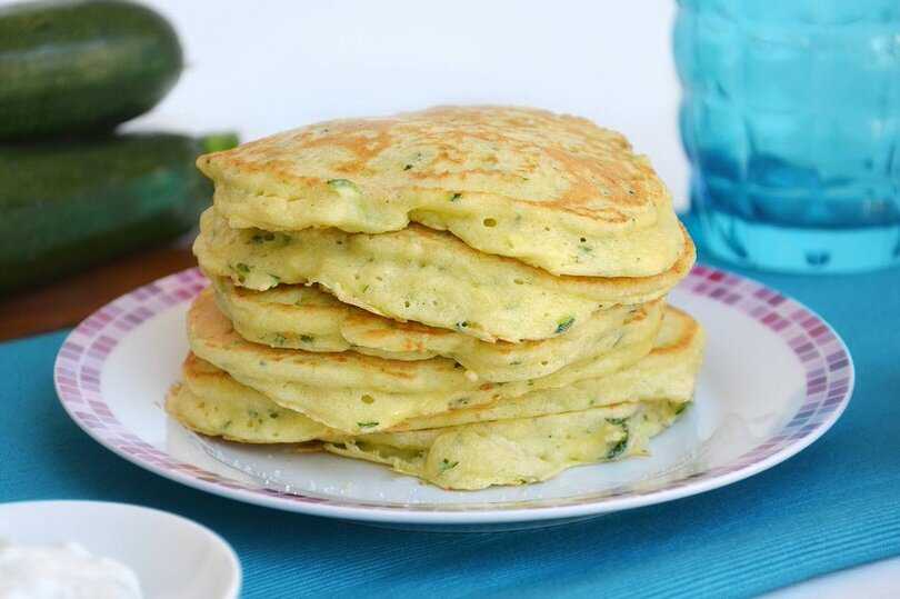 Панкейки из кабачка