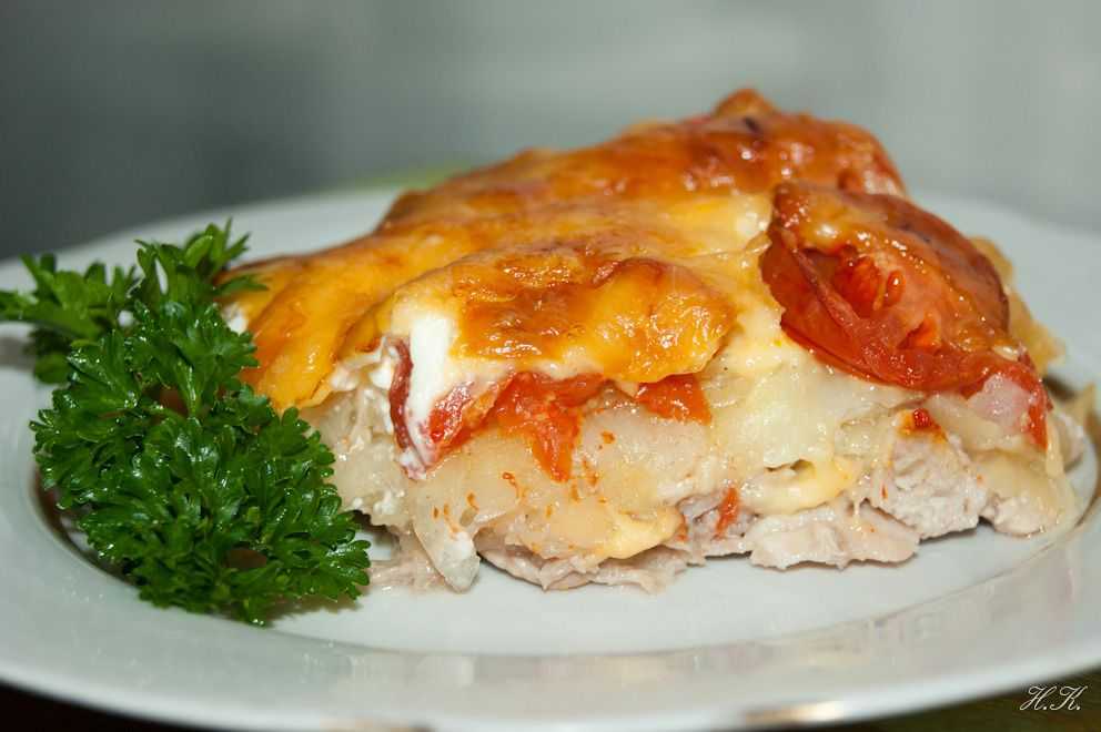 Мясо по французски фото на тарелке