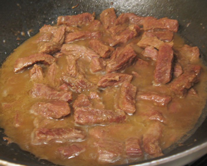 Мясо тушеное с рецепт с фото пошагово