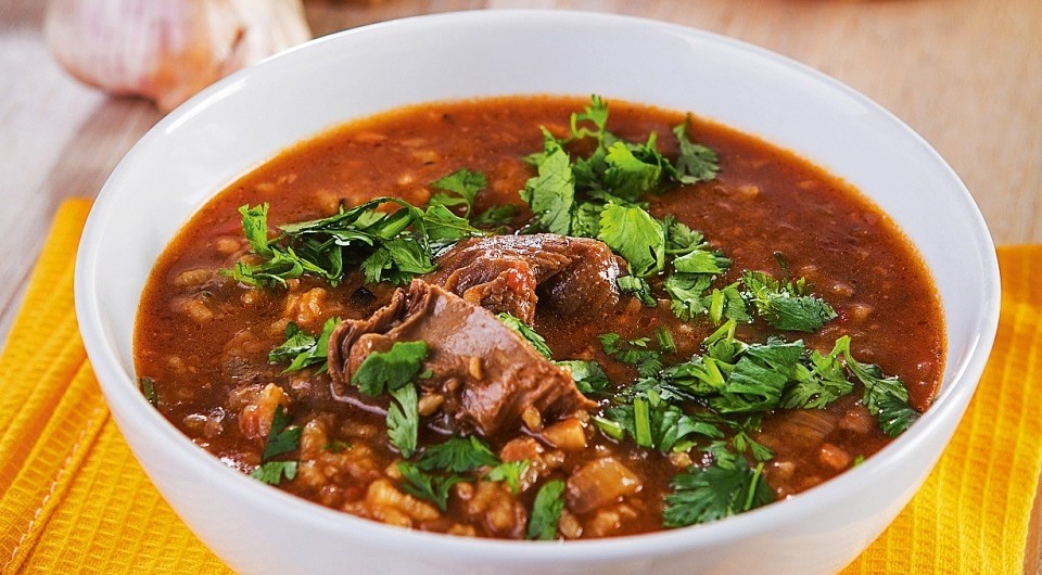 Суп харчо классический из говядины с рисом и картофелем рецепт приготовления пошаговый рецепт с фото
