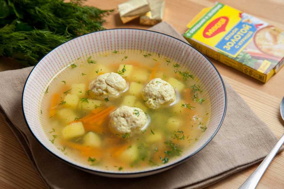 Суп с фрикадельками рецепт пошагово с фото с картошкой