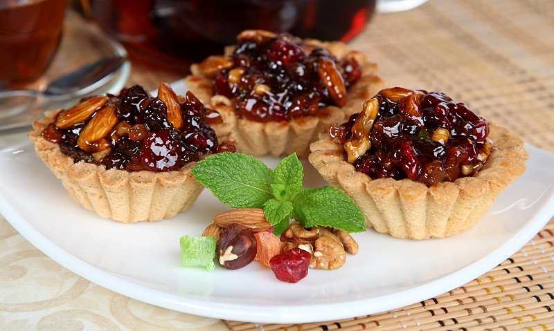 Caramel and Hazelnut Tart