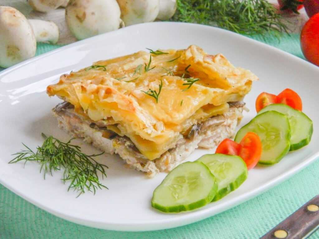 Как приготовить картофель по французски с шампиньонами